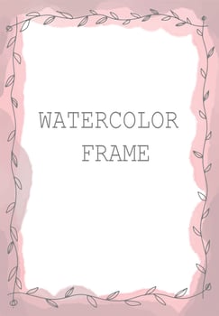 Yellow and beige watercolor splash background card template collection. Vector card