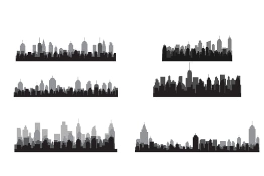 Modern City Skyline Vector illustration