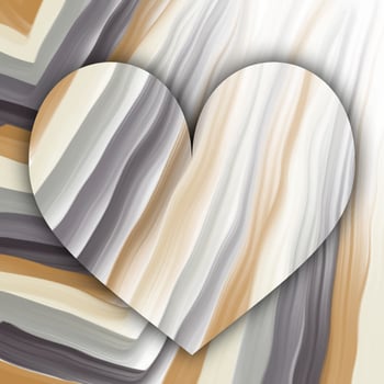 Love background card. 2d illustration. Heart shaped frame. Feelings and celebration occasion. vector