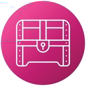 Chest Icon Style vector