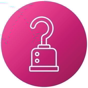 Pirate Hook Icon Style vector