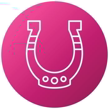 Horseshoe Icon Style vector