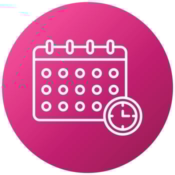 Schedule Icon Style vector