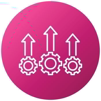 Improvement Icon Style vector