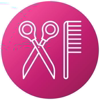 Barber Icon Style vector