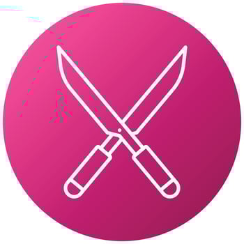 Farming Scissor Icon Style vector