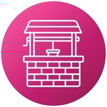Well Icon Style vector