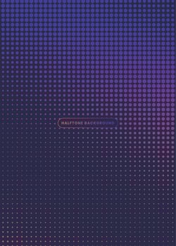 abstract background with a halftone vector