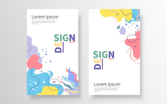 abstract seamles poster, with three colors, creative design, vector eps 10