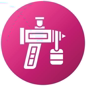Airbrush Icon Style vector