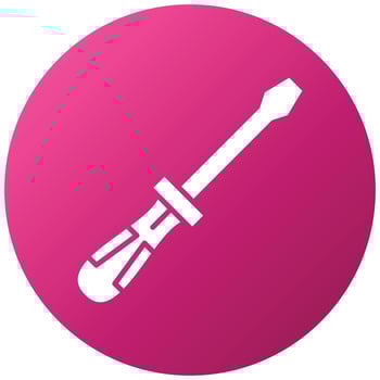 Screwdriver Icon Style vector