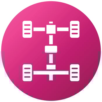 Chassis Icon Style vector