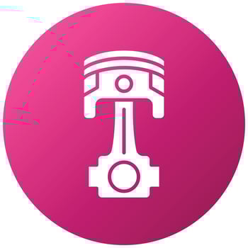Piston Icon Style vector