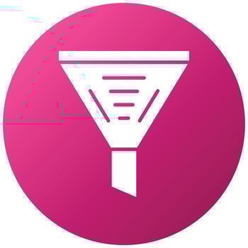 Funnel Icon Style vector