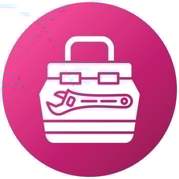 Toolbox Icon Style vector