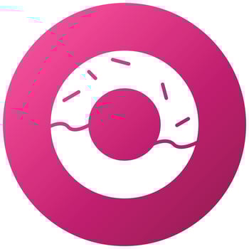 Donut Icon Style vector