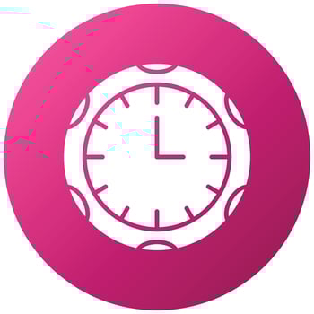 Clock Icon Style vector