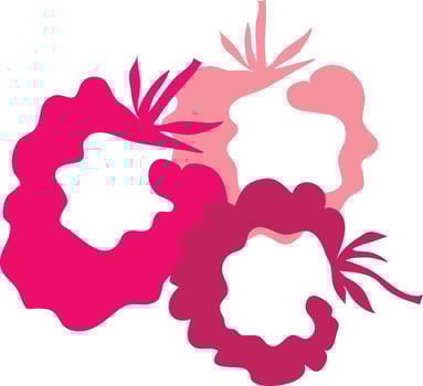 fruit simple decorative symbol. vector illustration