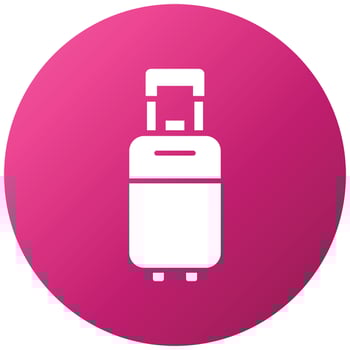 Luggage Icon Style vector