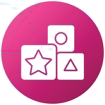 Toy Icon Style vector
