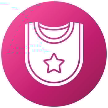 Bib Icon Style vector