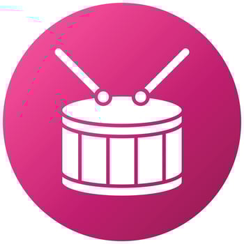 Drum Icon Style vector