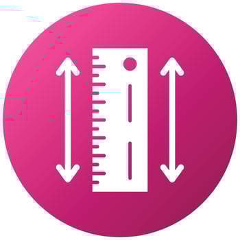 Ruler Icon Style vector