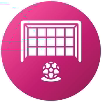 Soccer Free Kick Icon Style vector