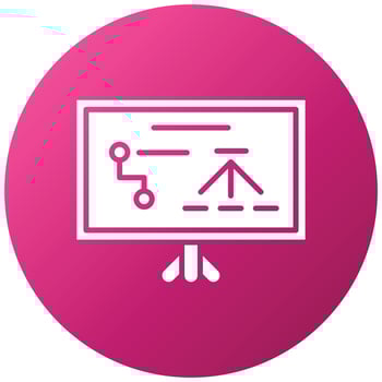 Marketing Strategy Icon Style vector
