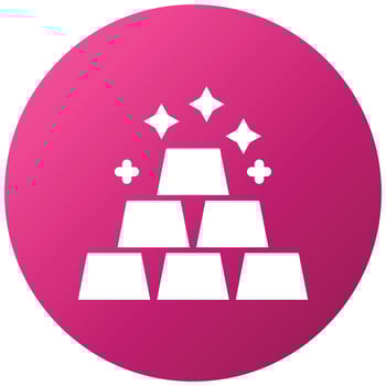 Ingots Icon Style vector