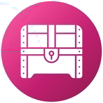 Chest Icon Style vector