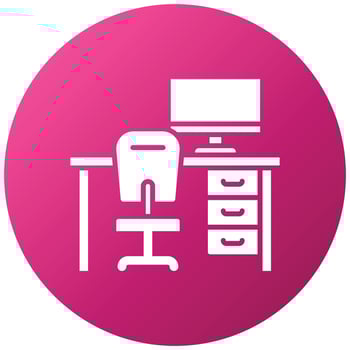 Workplace Icon Style vector