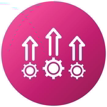 Improvement Icon Style vector