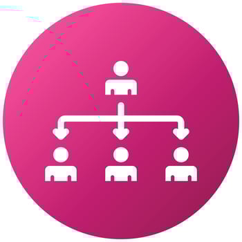 Organization Icon Style vector