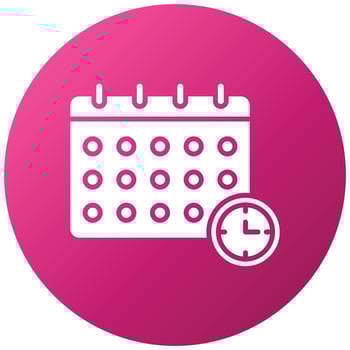 Schedule Icon Style vector