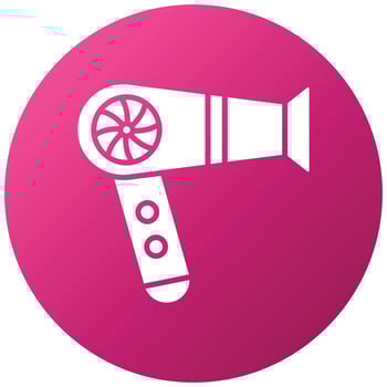 Hair Dryer Icon Style vector