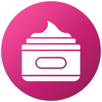 Cream Icon Style vector