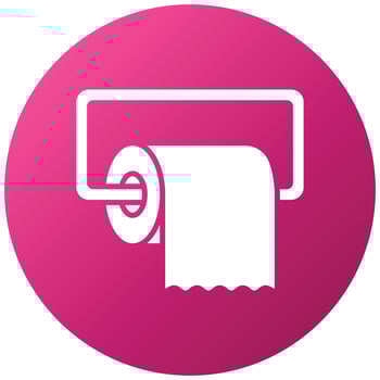 Tissue Roll Icon Style vector