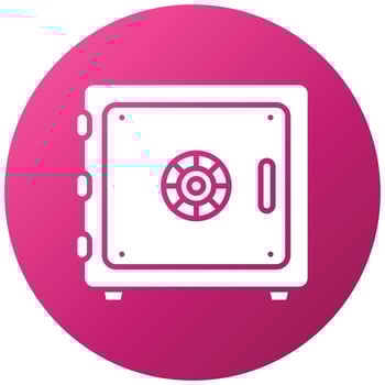 Safebox Icon Style vector