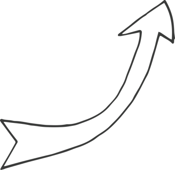 Hand drawn arrow clipart png