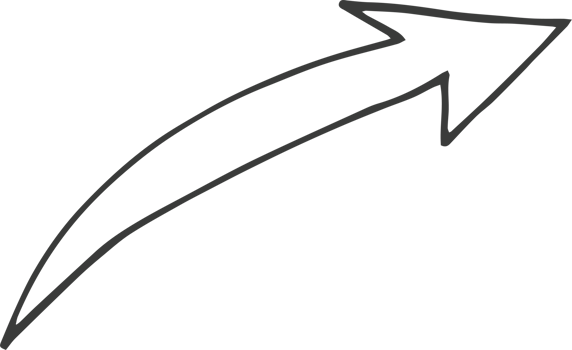 Hand drawn arrow clipart png