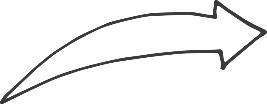 Hand drawn arrow clipart png