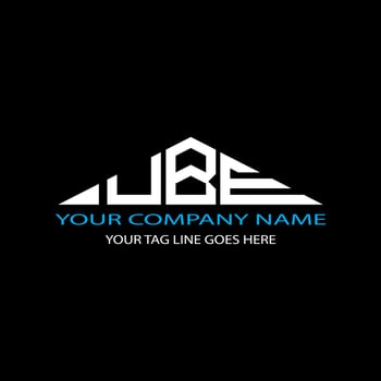UBE letter logo creative design with vector graphic