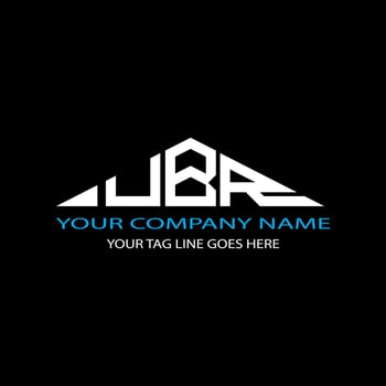 UBR letter logo creative design with vector graphic