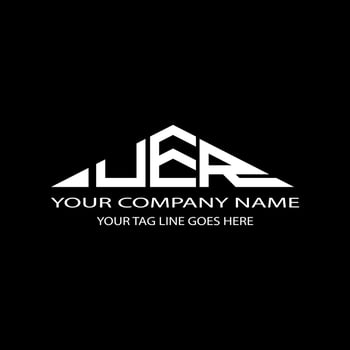UER letter logo creative design with vector graphic