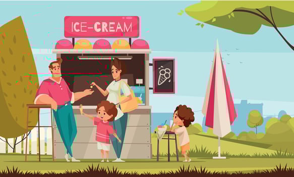 Small Business Background vector