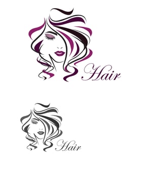 hair spa logo vector design