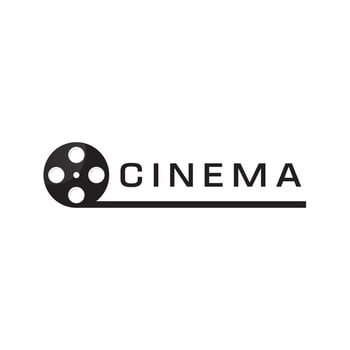 Movie And Cinema Logo Template vector