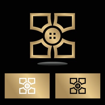 home luxury logo vector