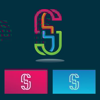 awesome letter s logo ideas vector